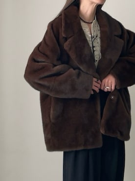 B.さん（レディース・167cm）の冬コーディネート