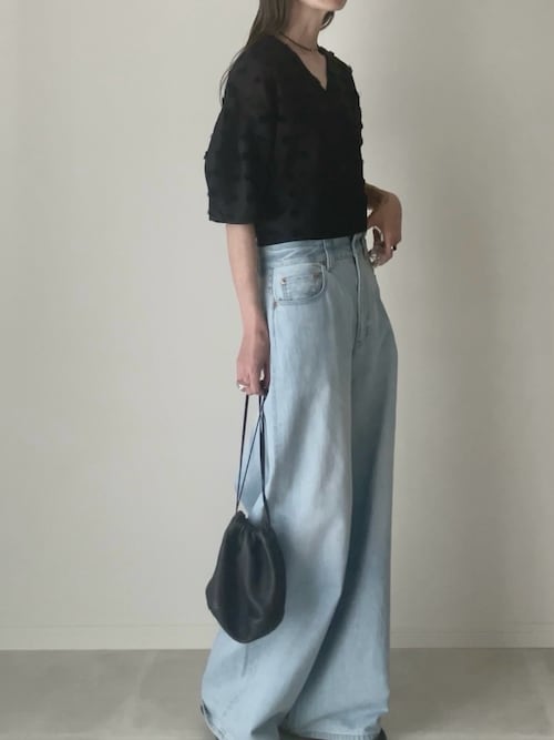 Lynn.（リン）の「bamboo & chain necklace／3way レイヤード 
