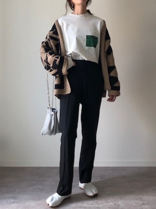 6(ROKU)＞KIKALINE CARDIGAN/カーディガンを使った人気