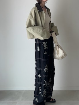 「anuke（アンヌーク）のアイテム」を使った、B.さん（レディース・167cm）の春コーディネート
