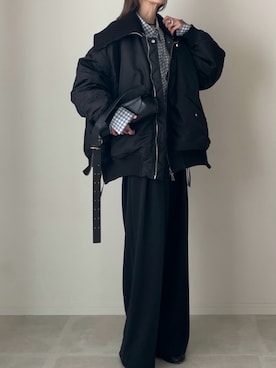 B.さん（レディース・167cm）の冬コーディネート