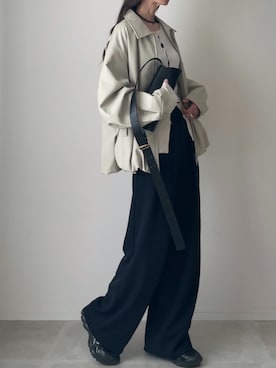 B.さん(レディース・167cm)の冬コーディネート