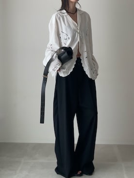 「JIL SANDER(ジルサンダー)のアイテム」を使った、B.さん(レディース・167cm)の秋コーディネート