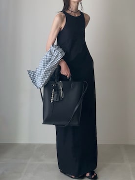 「Lynn.（リン）のアイテム」を使った、B.さん（レディース・167cm）の夏コーディネート