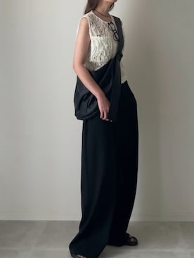 B.さん（骨格ナチュラル・レディース・167cm）の夏コーディネート