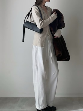 B.さん(レディース・167cm)の冬コーディネート