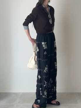 「anuke（アンヌーク）のアイテム」を使った、B.さん（レディース・167cm）の春コーディネート