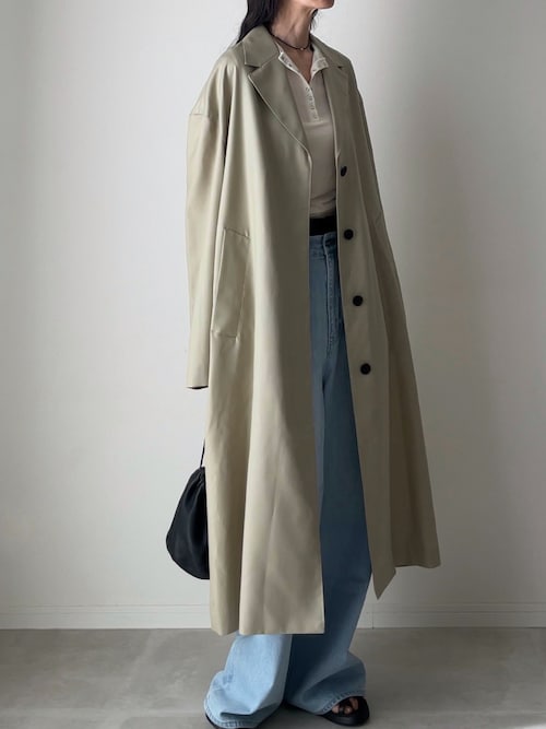 TODAYFULトゥデイフル　ロングコート　トレンチコート Wool100% Spring Coat（トレンチコート）｜TODAYFUL（トゥデイフル）の