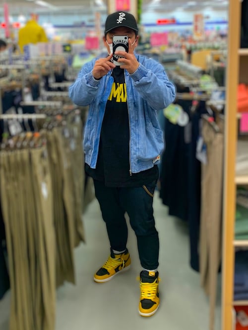 NIKEメンズデニムジャケット NIKE NOCTA オパール メンズ ボタンダウン トップ デニム