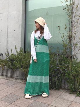 yumaさん（レディース・153cm）の春コーディネート