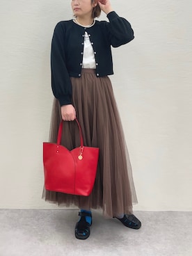 「GeeRA（ジーラ）のアイテム」を使った、sakaiさん（レディース・161cm）の冬コーディネート