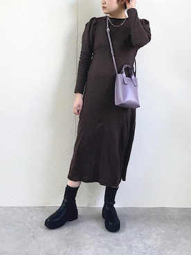 sakaiさん（レディース・161cm）の冬コーディネート