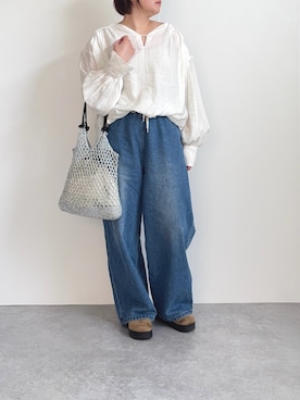 sakaiさん（レディース・161cm）の春コーディネート