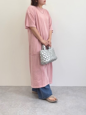 「ピンク」｜sakaiさん（レディース・161cm・30代）の夏コーディネート