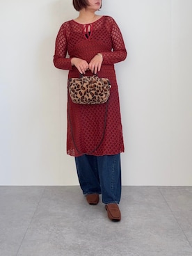 「MIAN （ミアン）のアイテム」を使った、sakaiさん（レディース・161cm）の秋コーディネート