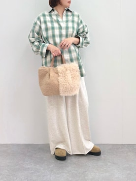 「サボ」｜sakaiさん（レディース・161cm）の秋コーディネート