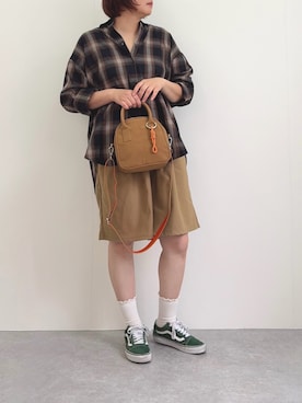 「COLDE （コルデ）のアイテム」を使った、sakaiさん（レディース・161cm）の秋コーディネート