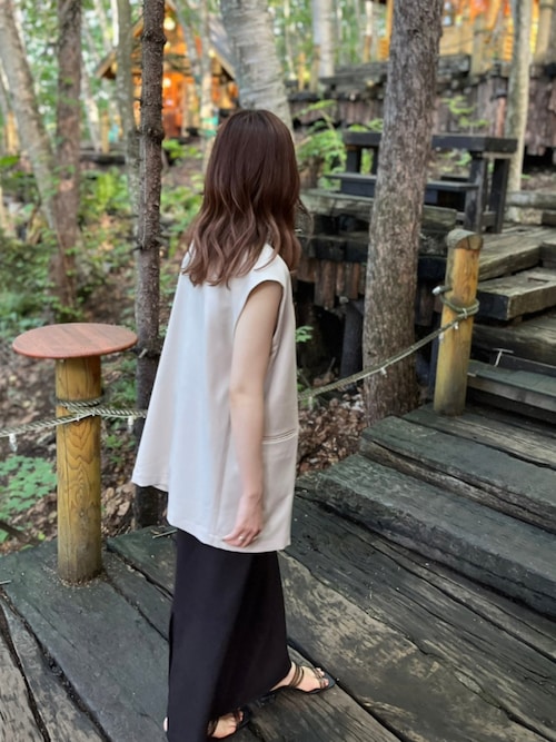 LOWRYS FARM（ローリーズファーム）の「メランジツイルミドルベスト