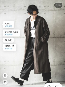 嵩大さんのコーディネート