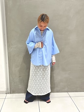 「アイテム（ワンピース）」を使った、misaさん（レディース・152cm・30代）の夏コーディネート