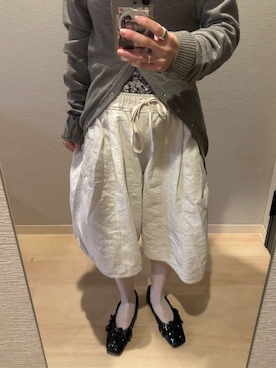 「アイテム（チノパンツ）」を使った、成美　さん（レディース・156cm・20代）の冬コーディネート