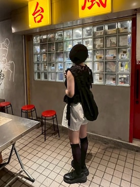 「アイテム（レッグウェア）」を使った、成美　さん（レディース・156cm・20代）の夏コーディネート