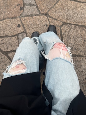 「FETICO（フェティコ）のアイテム」を使った、成美　さん（レディース・156cm）の冬コーディネート