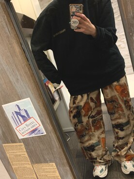 「kutir」｜「アイテム（スウェット）」を使った、äさん（レディース・169cm）の秋コーディネート