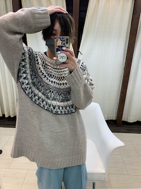 「美容師」｜「アイテム（その他）」を使った、äさん（レディース・169cm）の冬コーディネート