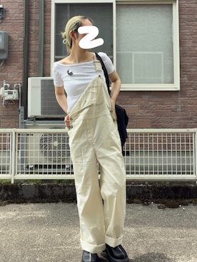 「ampm（エーエムピーエム）のアイテム」を使った、ピロさん（レディース・151cm）の夏コーディネート