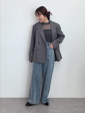 manaCAさん（レディース・151cm）の冬コーディネート