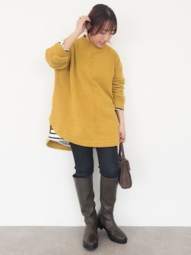 manaCAさん（レディース・151cm）の冬コーディネート