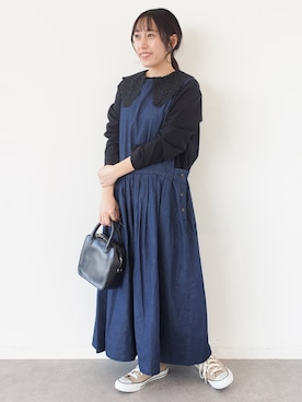 manaCAさん（レディース・151cm）の春コーディネート