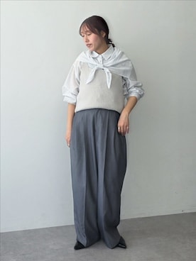 「CRAFT STANDARD BOUTIQUE（クラフトスタンダードブティック）のアイテム」を使った、manaCAさん（レディース・151cm）の春コーディネート