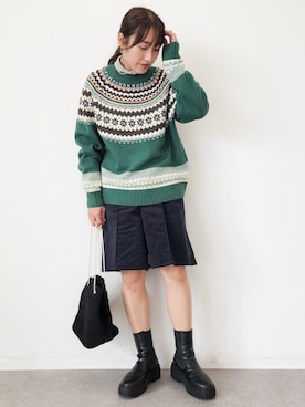 「チェルシーブーツ」｜manaCAさん（レディース・151cm）の秋コーディネート