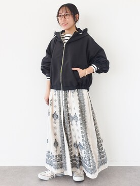 manaCAさん（レディース・151cm）の冬コーディネート