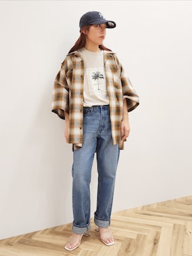 manaCAさん（レディース・151cm）の夏コーディネート