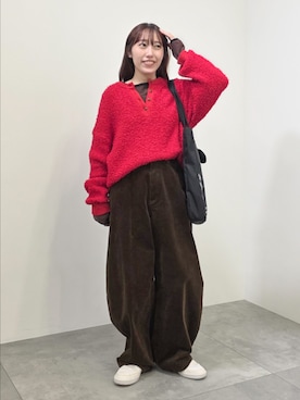 manaCAさん（レディース・151cm）の冬コーディネート