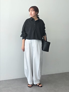 「CRAFT STANDARD BOUTIQUE（クラフトスタンダードブティック）のアイテム」を使った、manaCAさん（レディース・151cm）の春コーディネート