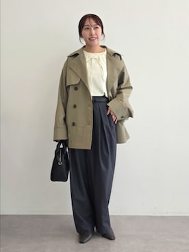 manaCAさん（レディース・151cm）の冬コーディネート