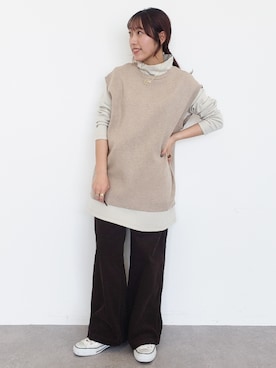 manaCAさん（レディース・151cm）の冬コーディネート