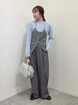 「CRAFT STANDARD BOUTIQUE（クラフトスタンダードブティック）のアイテム」を使った、manaCAさん（レディース・151cm）の春コーディネート