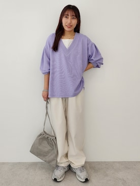 「シャーベットカラー」｜manaCAさん（レディース・151cm）の春コーディネート