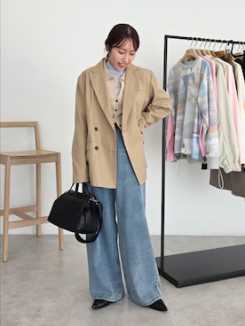 manaCAさん（レディース・151cm）の冬コーディネート