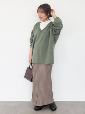 manaCAさん（レディース・151cm）の冬コーディネート