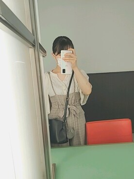 「CECIL McBEE（セシルマクビー）のアイテム（パンツ）」を使った、みっくさん（レディース・150cm）の夏コーディネート