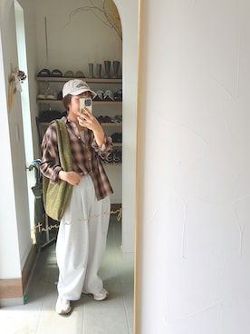 か な こ 。さん（レディース・157cm）の春コーディネート