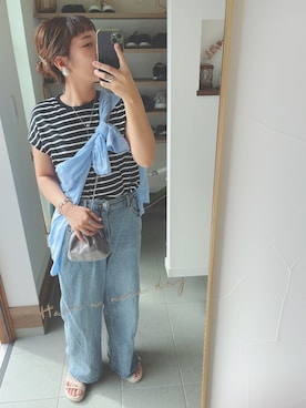 か な こ 。さん（レディース・157cm）の秋コーディネート