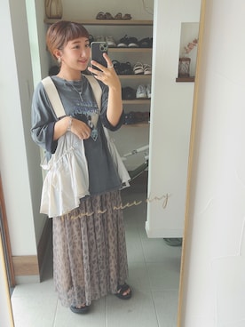 か な こ 。さん（レディース・157cm）の秋コーディネート