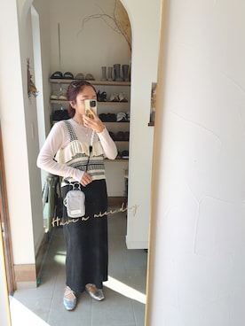 か な こ 。さん（レディース・157cm）の春コーディネート